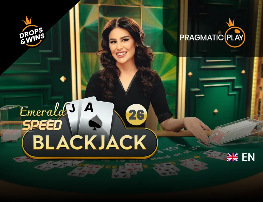 Emerald Speed Blackjack 26